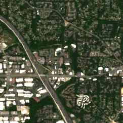 CoreSite AT2 site on 2022-05-09, Sentinel-2 satellite true color