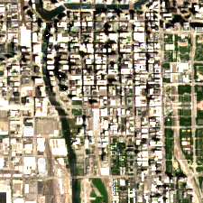 CoreSite CH1 site on 2020-06-14, Sentinel-2 satellite true color