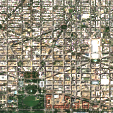 CoreSite DC2 site on 2022-08-13, Sentinel-2 satellite true color