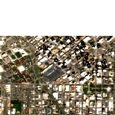 CoreSite Denver DE1 site on 2018-09-14, Sentinel-2 satellite true color