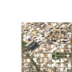 CoreSite DE1 site on 2020-06-07, Sentinel-2 satellite true color