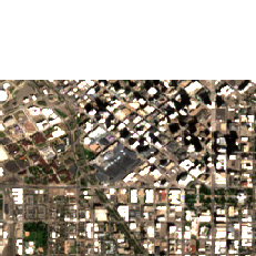 CoreSite DE1 site on 2022-09-18, Sentinel-2 satellite true color