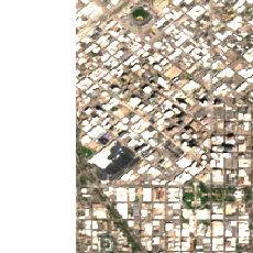 CoreSite DE1 site on 2024-06-06, Sentinel-2 satellite true color