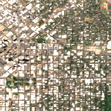 CoreSite DE2 site on 2024-06-06, Sentinel-2 satellite true color