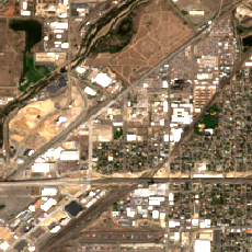 CoreSite DE3 site on 2020-09-13, Sentinel-2 satellite true color