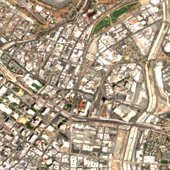CoreSite LA3 site on 2022-08-31, Sentinel-2 satellite true color