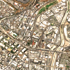 CoreSite LA3 site on 2025-08-30, Sentinel-2 satellite true color