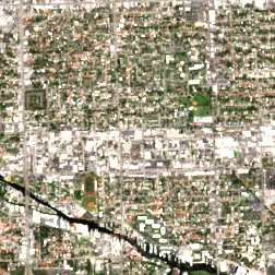 CoreSite MI1 site on 2020-05-05, Sentinel-2 satellite true color