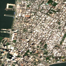CoreSite NY1 site on 2020-07-06, Sentinel-2 satellite true color