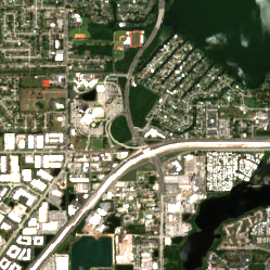 CoreSite OR1 site on 2020-05-03, Sentinel-2 satellite true color