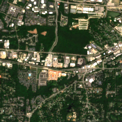 CoreSite RA1 site on 2020-05-03, Sentinel-2 satellite true color