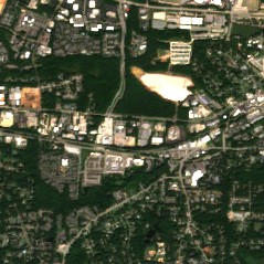 CoreSite RA1 site on 2022-09-17, Sentinel-2 satellite true color