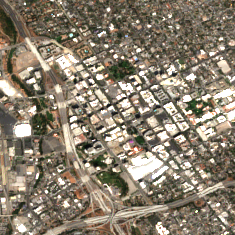 CoreSite San Jose (Market Post Tower) site on 2020-09-06, Sentinel-2 satellite true color