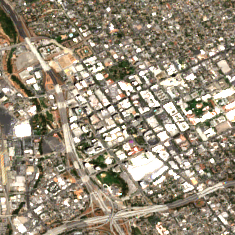 CoreSite SV1 site on 2018-07-09, Sentinel-2 satellite true color