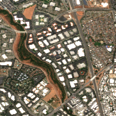 CoreSite SV2 site on 2020-09-06, Sentinel-2 satellite true color