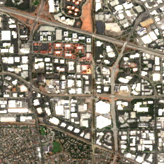 CoreSite SV4 site on 2020-09-06, Sentinel-2 satellite true color