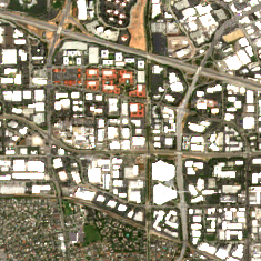 CoreSite SV4 site on 2024-05-03, Sentinel-2 satellite true color