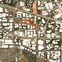 CoreSite SV8 site on 2025-06-17, Sentinel-2 satellite true color