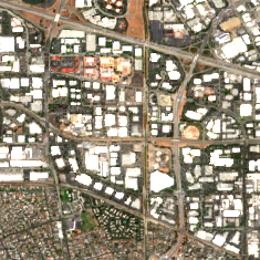 CoreSite SV9 site on 2018-07-09, Sentinel-2 satellite true color