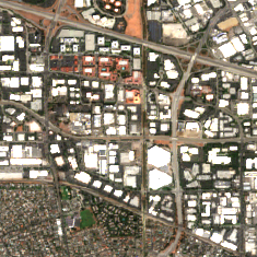 CoreSite SV9 site on 2020-09-06, Sentinel-2 satellite true color