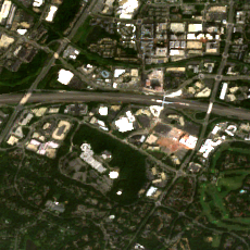 CoreSite VA1 site on 2020-09-15, Sentinel-2 satellite true color
