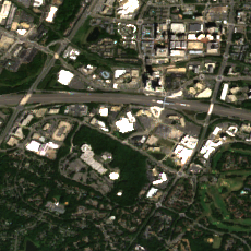CoreSite VA1 site on 2024-09-09, Sentinel-2 satellite true color