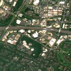 CoreSite VA1 site on 2025-06-03, Sentinel-2 satellite true color