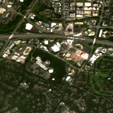 CoreSite VA2 site on 2020-09-15, Sentinel-2 satellite true color