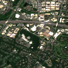 CoreSite VA2 site on 2022-08-13, Sentinel-2 satellite true color
