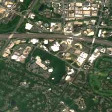 CoreSite VA2 site on 2025-06-03, Sentinel-2 satellite true color