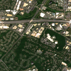 CoreSite VA3 site on 2018-05-24, Sentinel-2 satellite true color