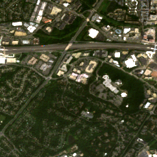 CoreSite VA3 site on 2020-09-15, Sentinel-2 satellite true color