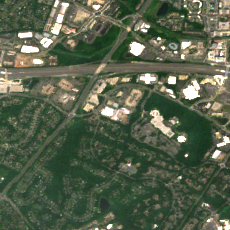 CoreSite VA3 site on 2025-06-03, Sentinel-2 satellite true color