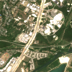 CoreWeave Austin (Core Scientific) site on 2018-07-01, Sentinel-2 satellite true color