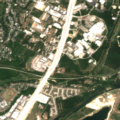 CoreWeave Austin (Core Scientific) site on 2020-08-14, Sentinel-2 satellite true color