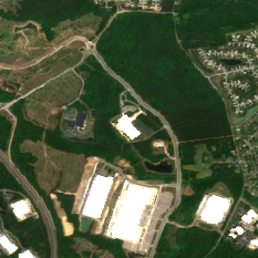 CoreWeave Chester (Chirisa) site on 2018-05-11, Sentinel-2 satellite true color