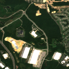 CoreWeave Chester (Chirisa) site on 2020-09-07, Sentinel-2 satellite true color
