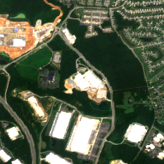 CoreWeave Chester (Chirisa) site on 2025-07-08, Sentinel-2 satellite true color