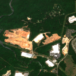 CoreWeave Douglasville (Flexential) site on 2022-05-09, Sentinel-2 satellite true color