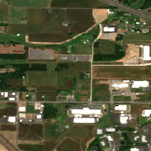CoreWeave Hillsboro (Flexential) site on 2020-06-26, Sentinel-2 satellite true color