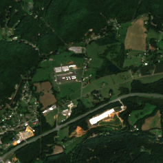 CoreWeave / Core Scientific Marble HPC Data Center site on 2020-09-06, Sentinel-2 satellite true color