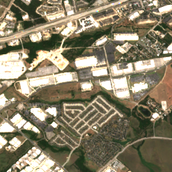 CyrusOne AUS2-AUS3 site on 2024-08-21, Sentinel-2 satellite true color