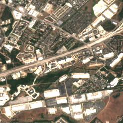 CyrusOne Austin I site on 2025-09-10, Sentinel-2 satellite true color