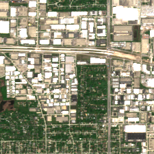 CyrusOne CHI6 (Wood Dale) site on 2018-05-16, Sentinel-2 satellite true color