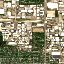 CyrusOne CHI6 (Wood Dale) site on 2020-06-14, Sentinel-2 satellite true color