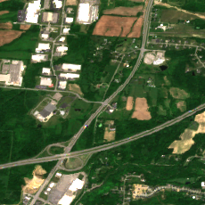 CyrusOne CIN5 site on 2020-06-08, Sentinel-2 satellite true color