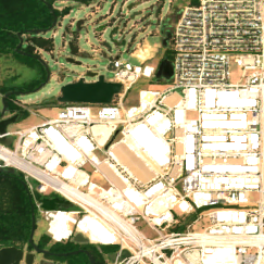 CyrusOne DFW1 site on 2022-07-10, Sentinel-2 satellite true color