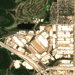 CyrusOne DFW1 site on 2024-09-10, Sentinel-2 satellite true color