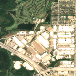 CyrusOne DFW1 site on 2025-08-08, Sentinel-2 satellite true color