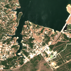 DFW10 (Thad Hill Energy Center) site on 2022-06-25, Sentinel-2 satellite true color